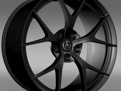 Acura NSX rim 2015 3D model