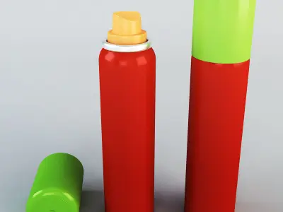 Spray can 100ml v 2 3D model