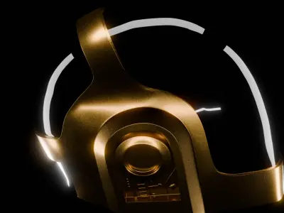  Guy-Daft Punk Helmet Free 3D model