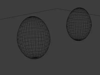 egg assortment Free low-poly 3D model