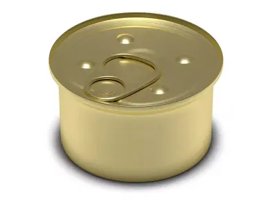 Small Food Can 3D model