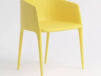 Achille Armchair Free 3D model