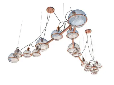 Chandelier Pisces SKU 20892 Free 3D model