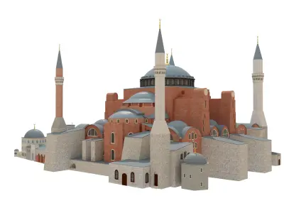 Hagia Sophia 3D model