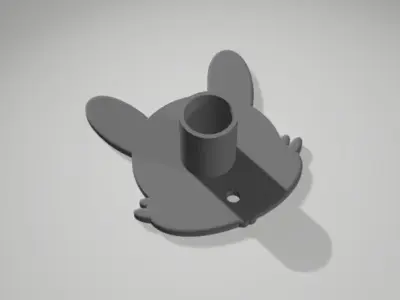 Bunny Spool the cute sewing bobbin 3D print model