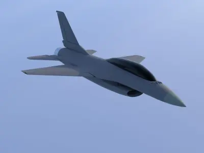 General Dynamics F-16 3D model