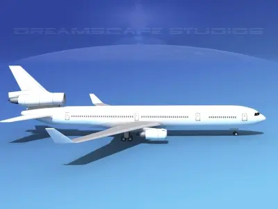 McDonnell Douglas MD-11 LP SS 3D model