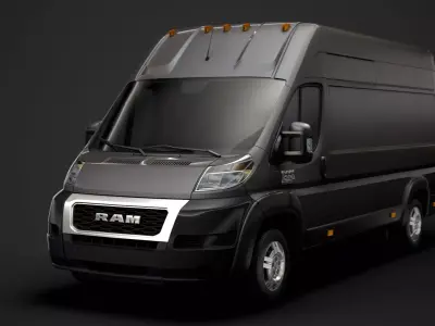 Ram Promaster Cargo 3500 H3 159WB EXT 2020 3D model