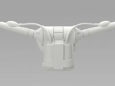 Marvel Wolverine Jet Pack 3D Model 3D model