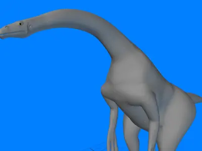 Therizinosaurus Dinosaur 3D model