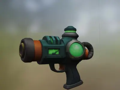 STRANGE GUN 3D model