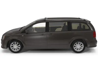 Dodge Grand Caravan 2014 3D model