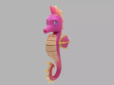 Cartoon Fish 8 Low-poly 3D model