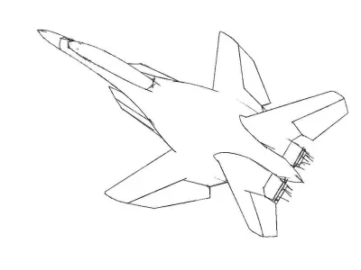 X-form fighter 3D model