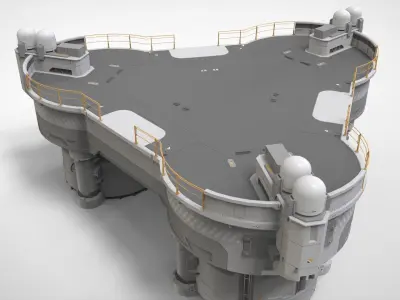 sci fi props 7 3D model