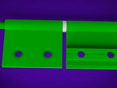 360 DEGREE HINGES 3D model