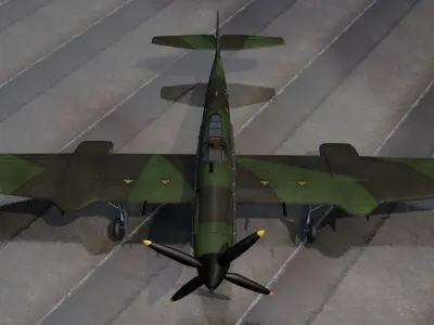 Blohm und Voss Bv-155v-1 3D model