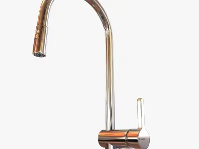 Plumbing fixtures set 3D model