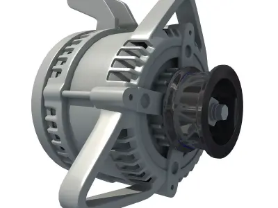 Automobile Alternator 3D model
