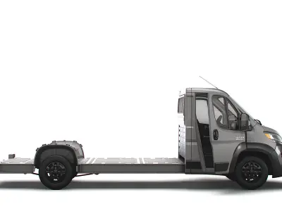 RAM Promaster 3540 L4 PlatformCab HQInterior 2023 3D model