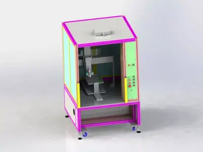 Five-axis Circuit Board Dispenser 3D model