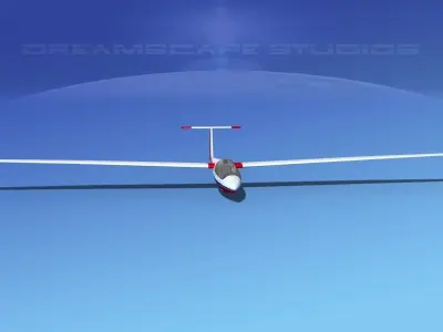 Centrair C-101 Pegase V03 Low-poly 3D model