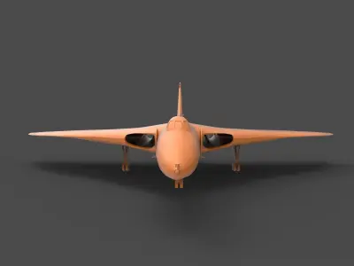 Avro Vulcan 3D print model