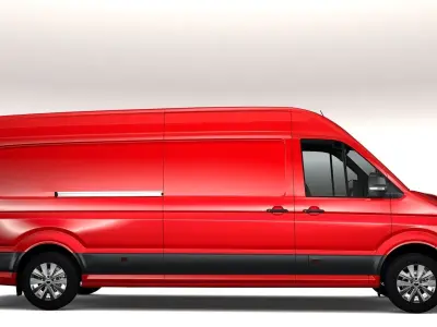 WV Crafter Van L3H2 2017 3D model