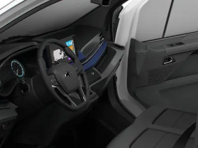 Chevrolet Express Max L2H1 HQ Interior 2025 3D model