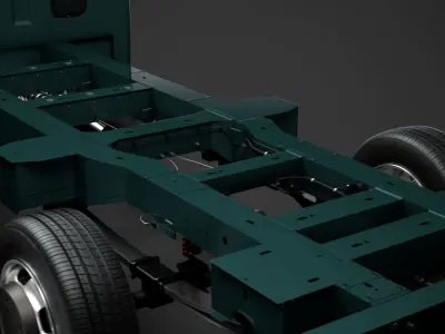 Renault Master SingleCab SW E30 Chassis 2020 3D model