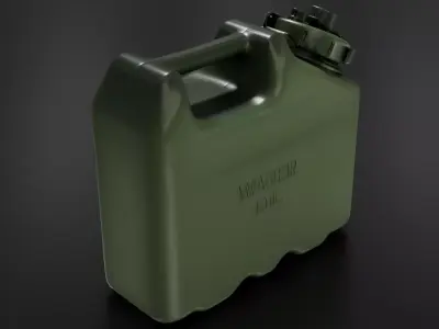 Military Fuel Can 05 3D print model