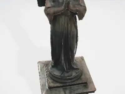 Angel statue 3D model