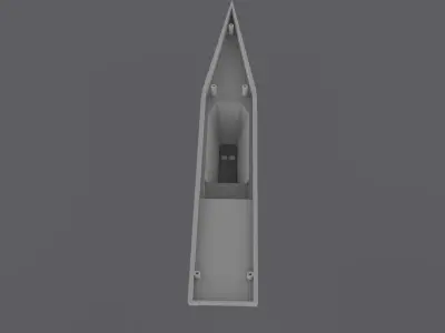 USS Zumwalt DDG-1000 RC 3D print model