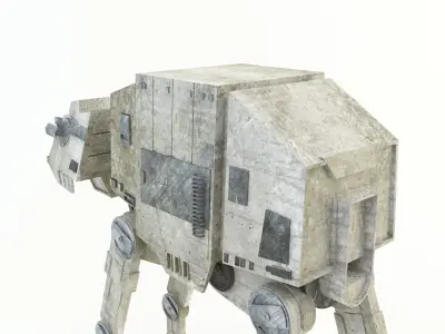 at-at walker 3d model 3D model