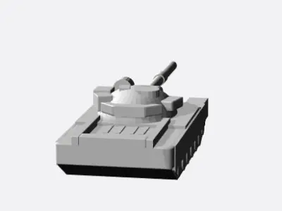 British Centurion Battletank 6mm Scale 3D print model