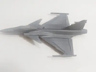 SAAB JAS GRIPEN 1-72 STL FILES OF 3D PRINT SCALE MODEL  3D print model