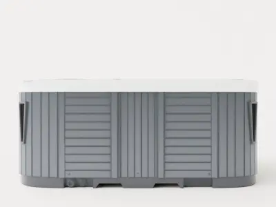 Neptunus Spabad 94 Jets 6 People Low-poly 3D model