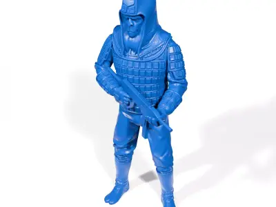 Planet of the Apes soldier 3D print model