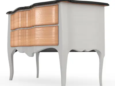 BAROQUE DRESSER OR CHEST OF DRAWERS Free 3D model