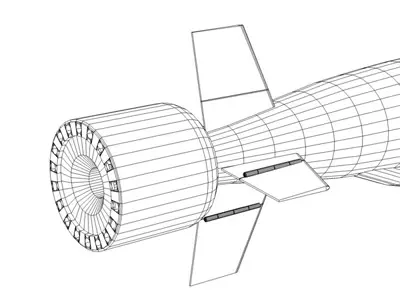 Tomahawk Missile 3D model