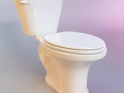 Toilet Free 3D model