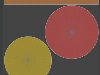 2K PBR Textured CR2032 Bios Battery and Socket 3D model