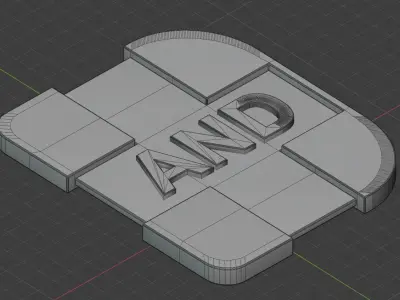 AND-Connecting-Module 3D model