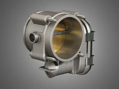 Electronic Throttle Body 3D model