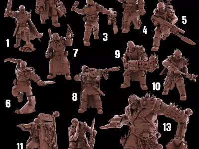 Kill Squad - Butcher s Tithe 3D print model