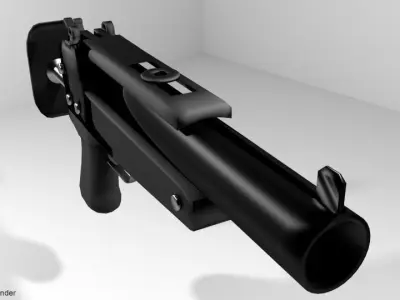 Grenade Launcher Standalone HK69A1 3D model