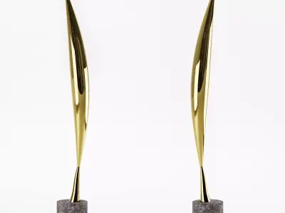 Bird in Space by Constantin Brancusi Free 3D model