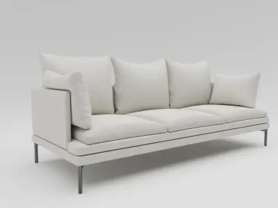Couch Williams 302 Free 3D model