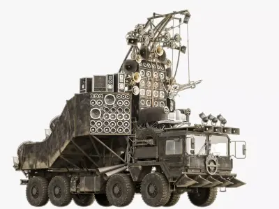 The Doof Wagon 3D model