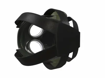 Gas Mask 06 3D model